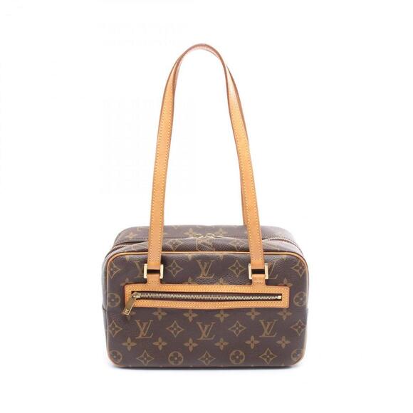 LOUIS VUITTON Brown Monogram Leather Shoulder Bag - Picture 1 of 11